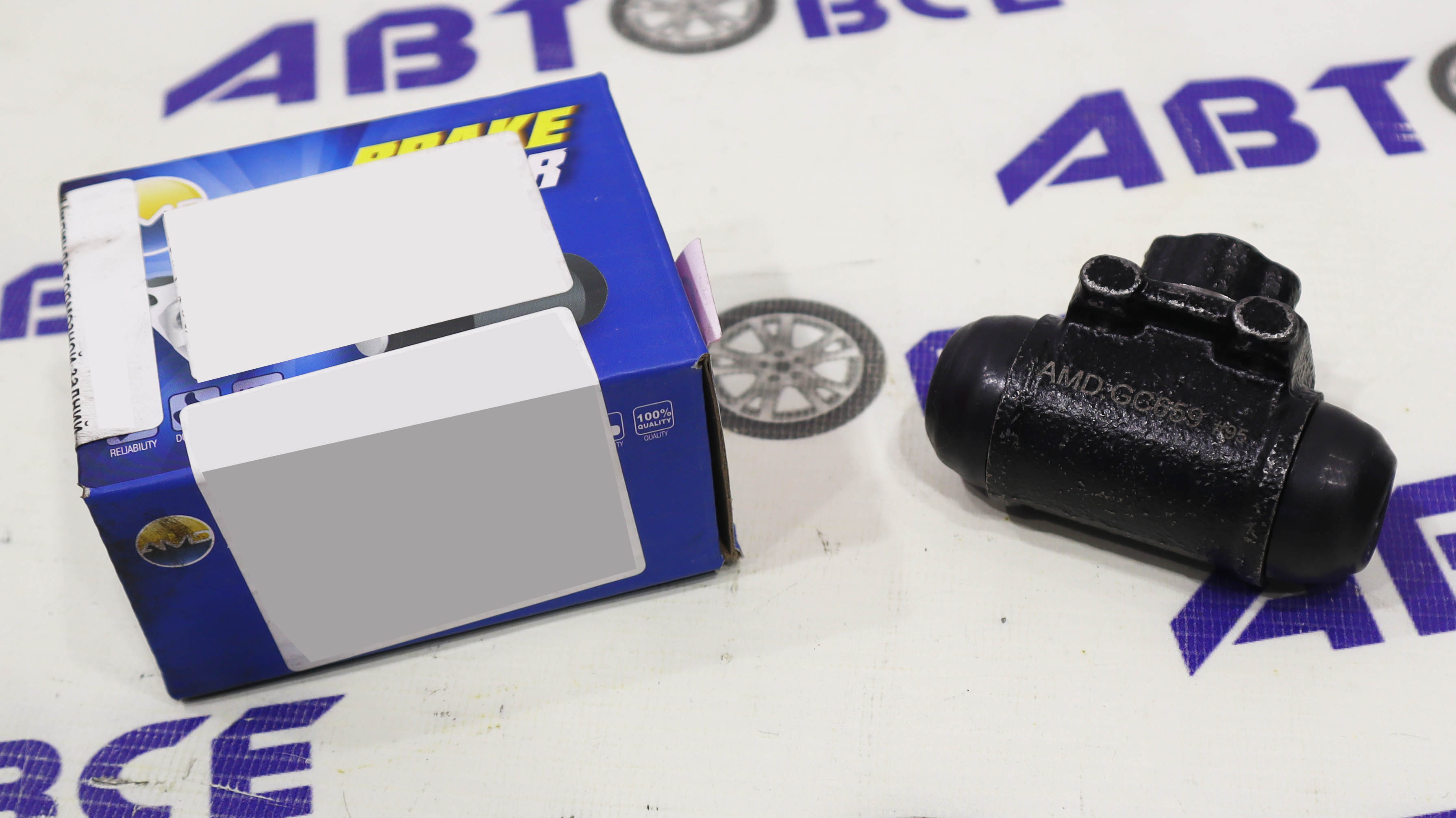 Цилиндр тормозной задний Logan,Clio,Xray (D=22) AMD